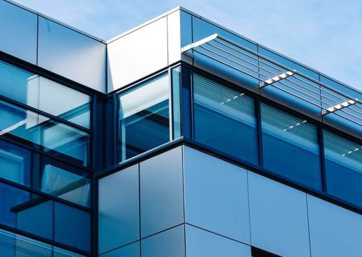 Top floor of the JFSC building from the outside